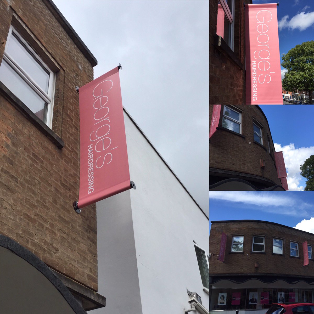 Mdsfab's tweet photo. Big thanks to George's hairdressing for letting us prove their new banners and banner arm systems #MDSigns&amp;Fabrications https://t.co/JsYvF4vuMO