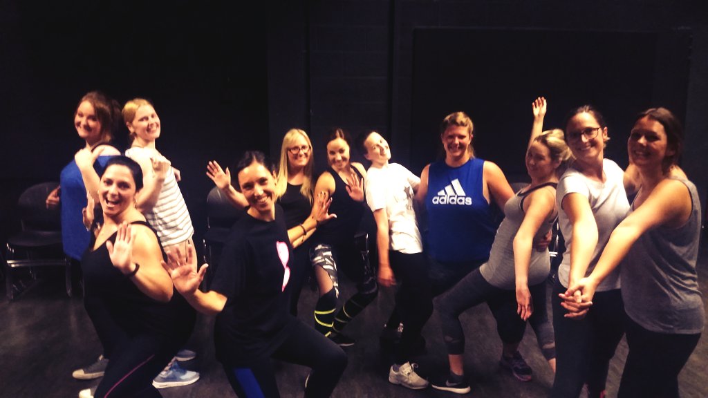 JadeCheerCo's tweet photo. @Linz_Bon13 Louise's #Leeds hens loved the Dirty Dancing theme today! #nobodyputsbabyinthecorner 🙌 @CheerleadingCo https://t.co/O9cEwwg4fA