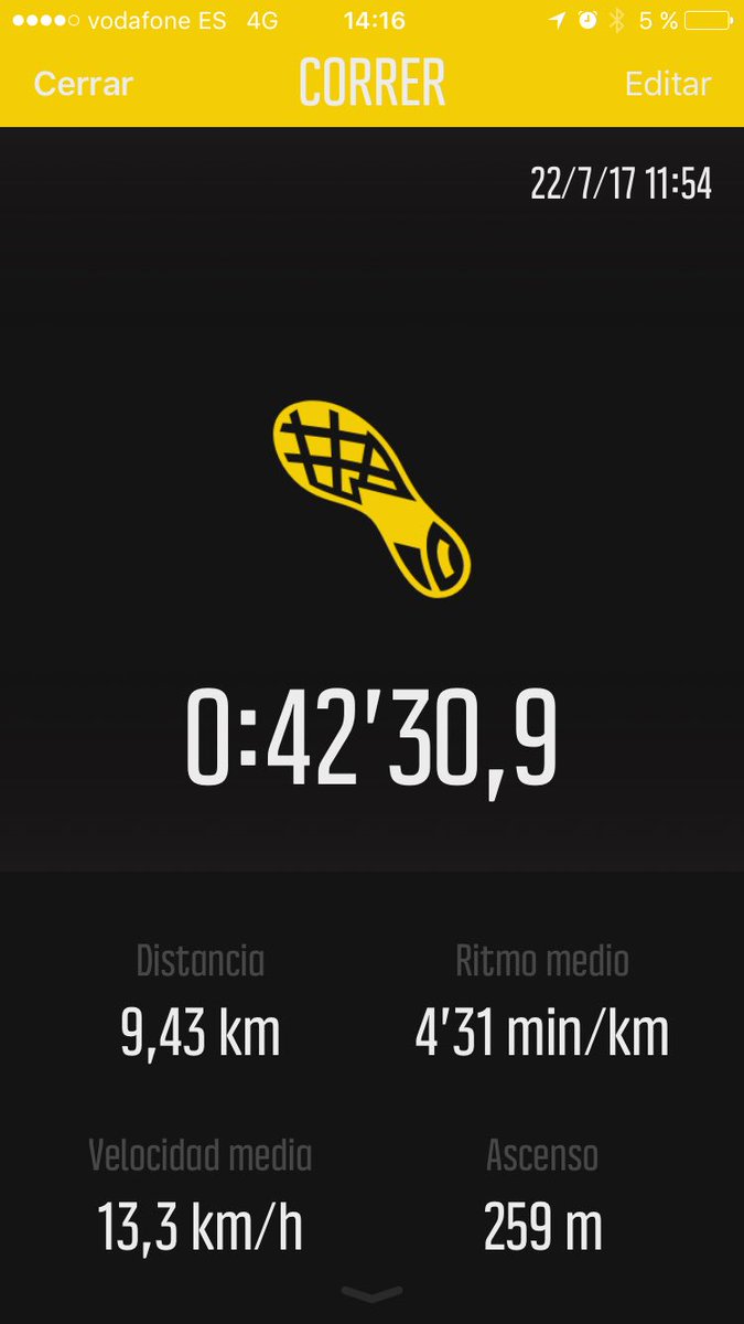 javiviflo's tweet photo. ...d(-2) [23S] ... #run9.43 https://t.co/3o4AYjuaKi