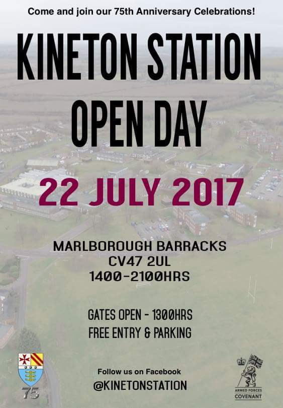 Proud to be performing at Kineton Station open day for @EventsCSE tonight at 19.50