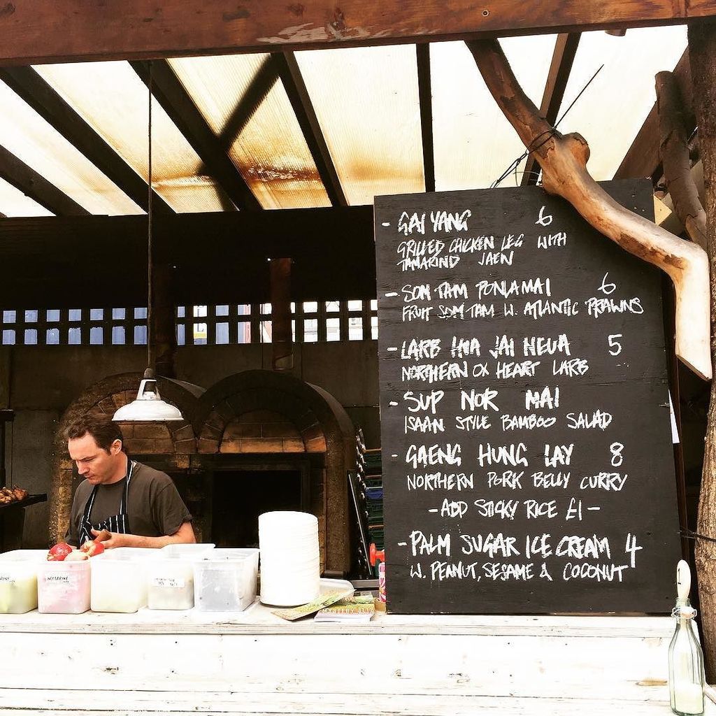 Northern style (mainly) bits and pieces coming off the charcoal grills at Climpson's Arch until later tonight. Yar… ift.tt/2gSxX7e