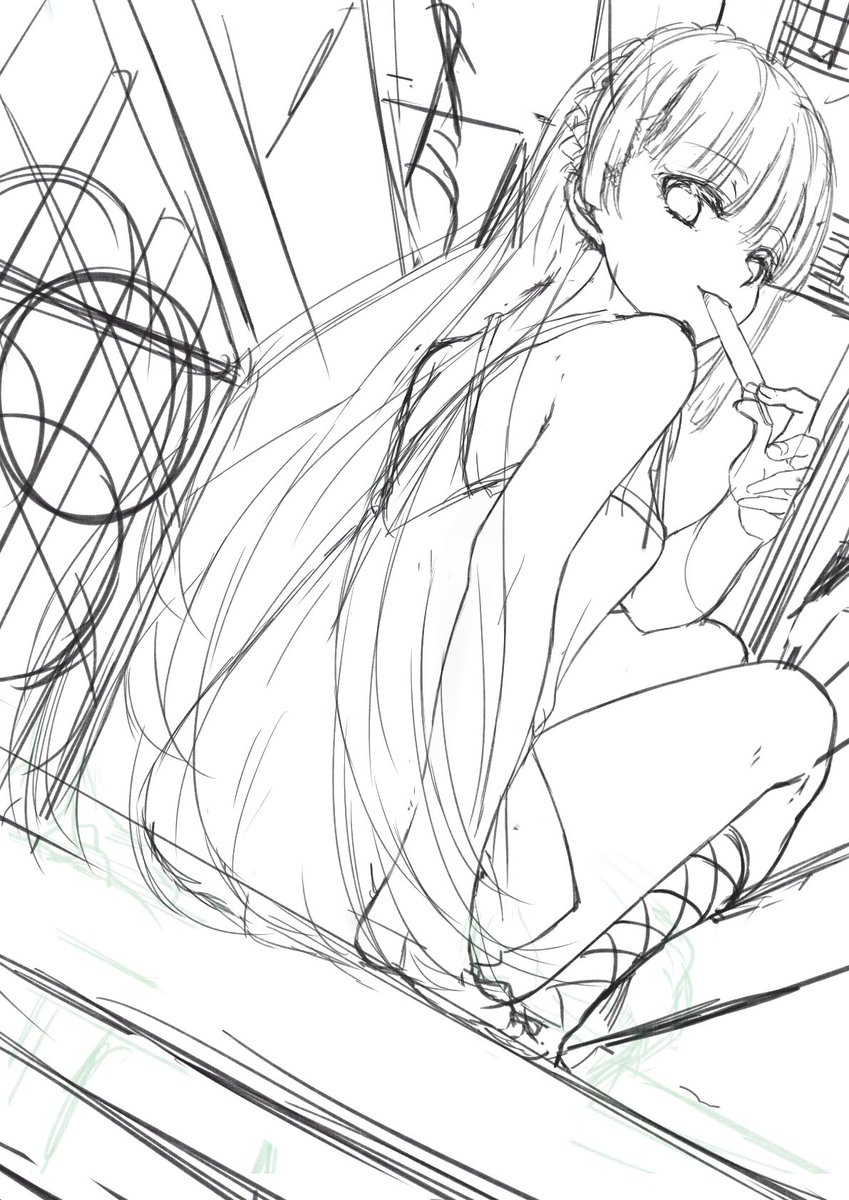 ボツにしようかと思ってたけど面白くなってきたので続き描くぞい 