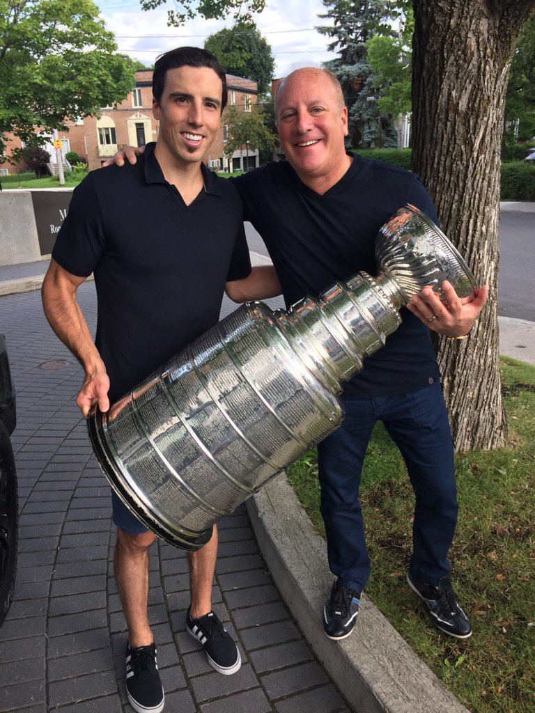 Day with the #StanleyCup with Marc-Andre Fleury.