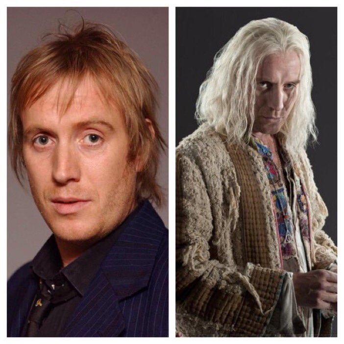 July 22: Happy Birthday, Rhys Ifans! He played Xenophilius Lovegood (Luna\s father) in the films. 