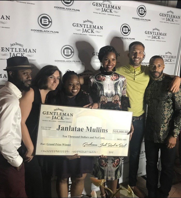 TMENTER's tweet photo. #ClientNews Congrats to @Janlatae along w/@maxiemcclintock 2017 #GentlemanJack #RealtoReel for film #SoulFire #ABFF2017 #AtlantaFilmMaker https://t.co/uMhQKOTIqj