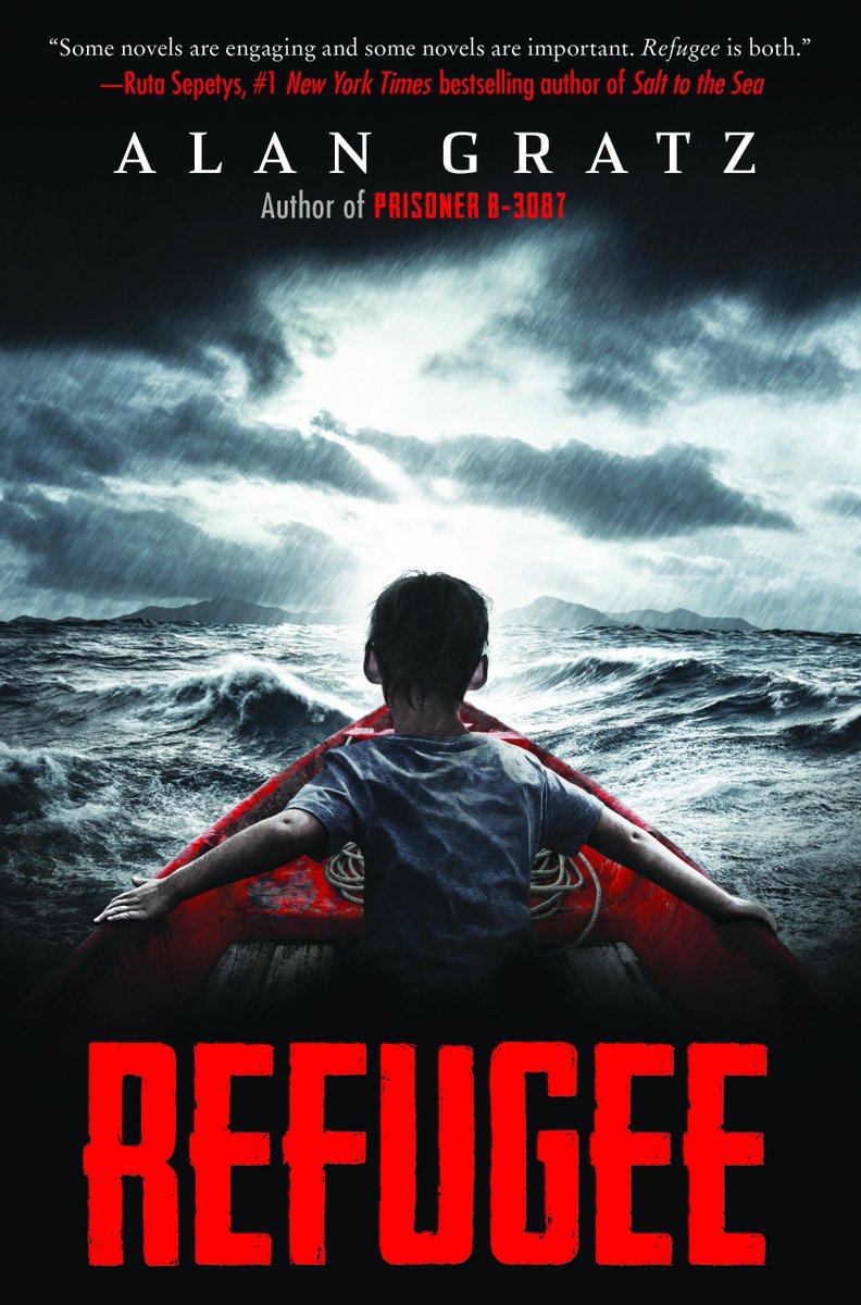 I'm giving away 3 copies of Refugee. RT before 9 PM to enter the drawing. mrschureads.blogspot.com/2017/02/cover-…