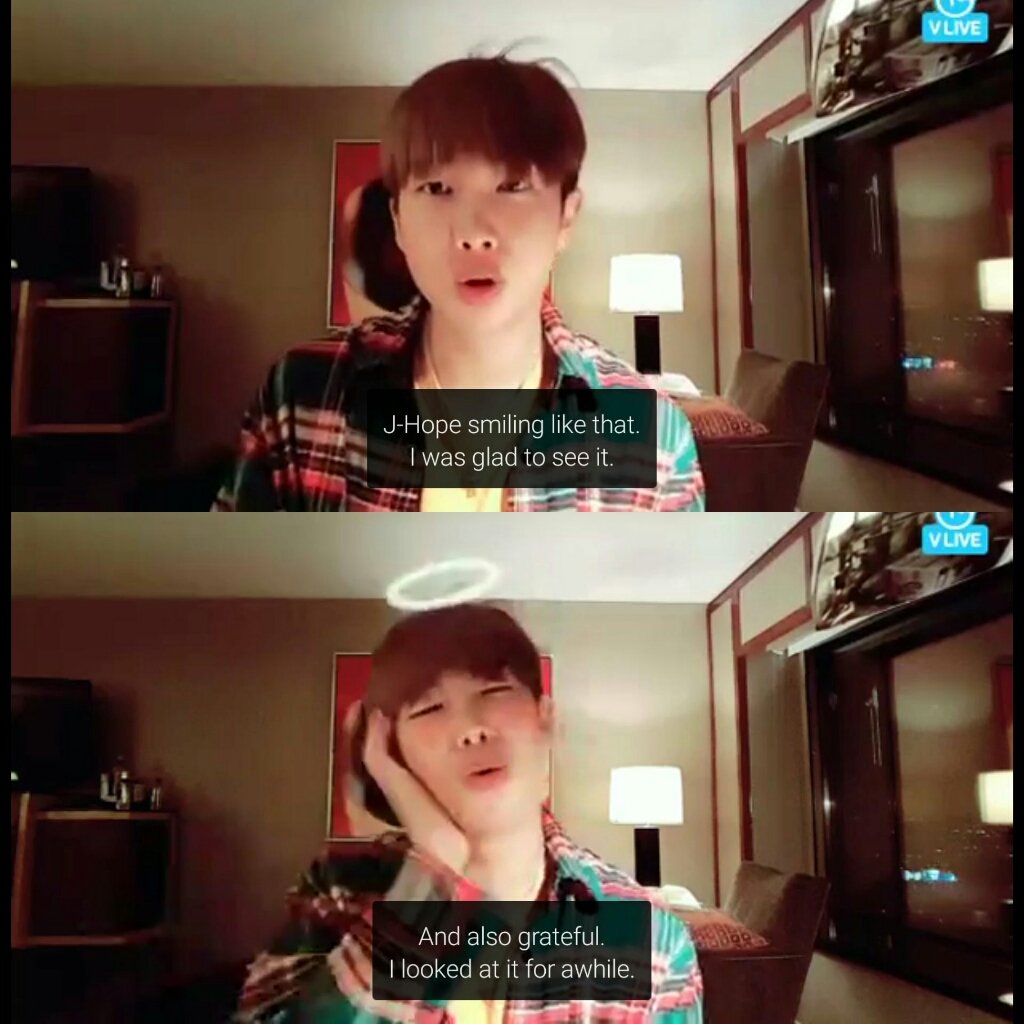 vmineverse's tweet photo. confirmed: Namjoon is a Hoseok stan https://t.co/zUbZP7uKSn