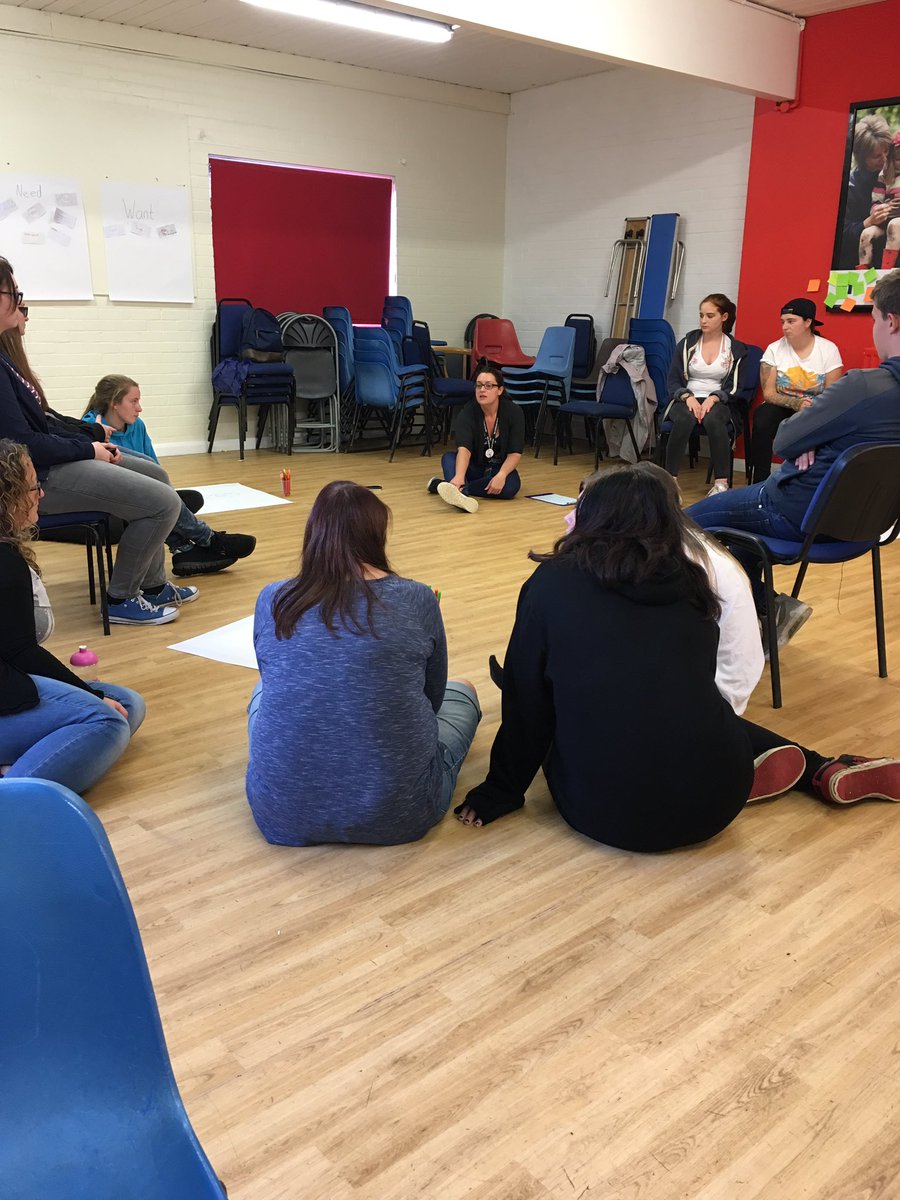ChildSocInclude's tweet photo. All have been fed:) so the final session for today is exploring what should be on an online tool for young carers re money. #moneymattersyc https://t.co/irTstJhrvo