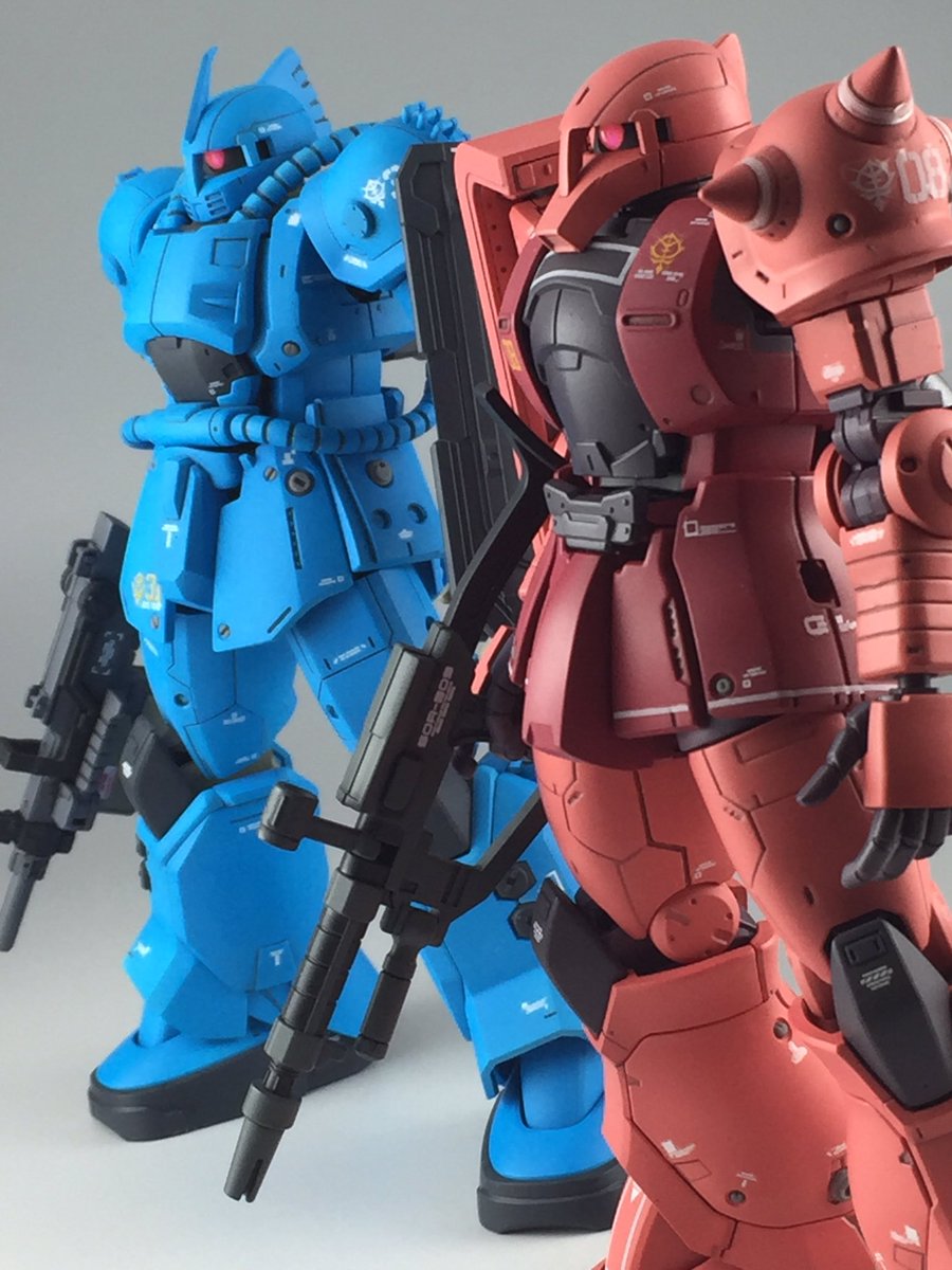 ユウパ 完成したms 04ブク フレンズ達 とのツーショット ガンプラ ユウパ 完成したms 04ブク フレンズ達 とのツーショット ガンプラ