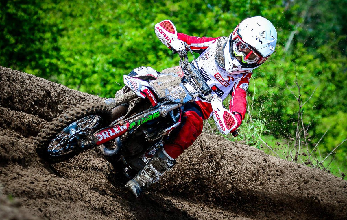 TeamORLEN's tweet photo. #MaksChwalik piąty w pierwszym wyścigu Mistrzostw Europy w czeskim Loket. W niedzielę decydujące starcie #AkademiaORLENTeam #MX #MX65 https://t.co/IKNLT3zSrr