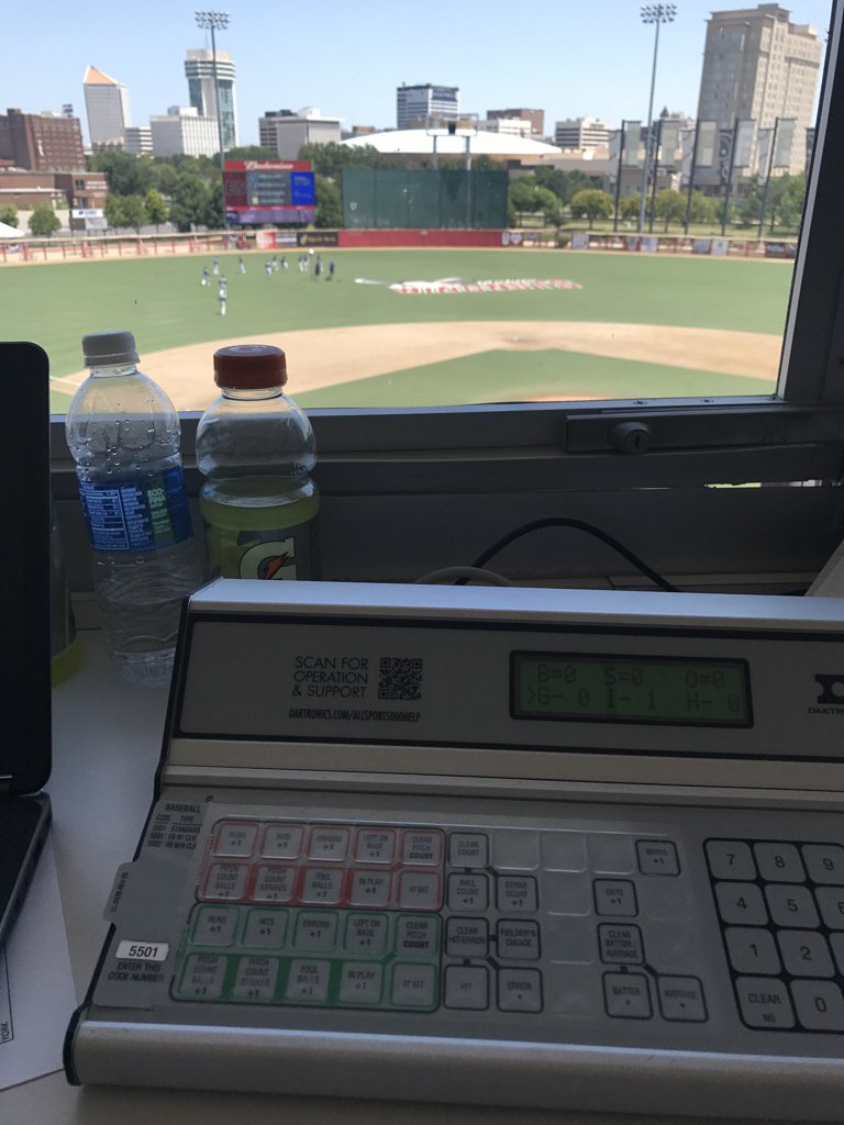 ChuckChaneyBCTG's tweet photo. First #NBCBaseball then @FCWichita https://t.co/BH140jhcIe