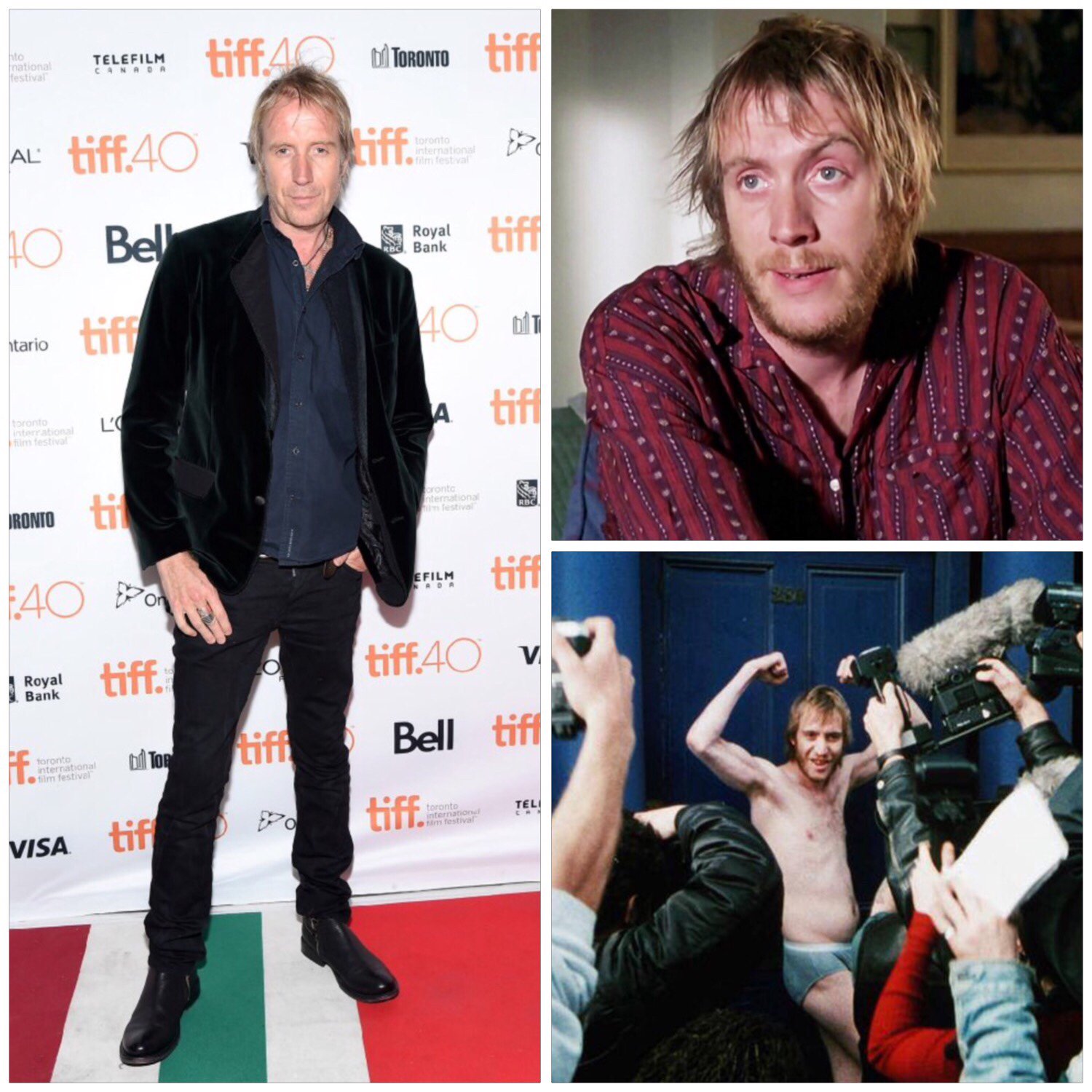  Happy 50th birthday to Welsh actor/producer Rhys Ifans! for NOTTING HILL (1999): 