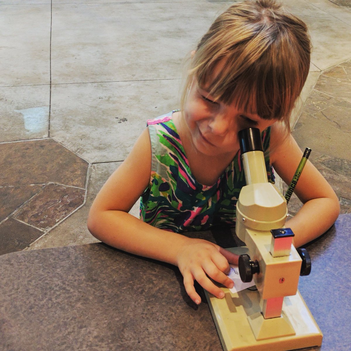 chelle_ecoed's tweet photo. #MicroDrawing at @scienceworksOR this morning! #nerdlet #artsciencer #adventuresinhomeschooling https://t.co/zMRbpiumET
