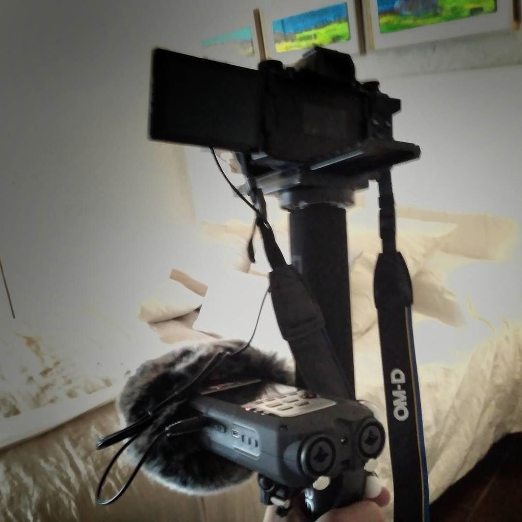 Gravant el casament de #annaialbert a #calpuntes 
#wedding #boda #video #rec #olympusomd #olympus #zoom #benro #Berguedà