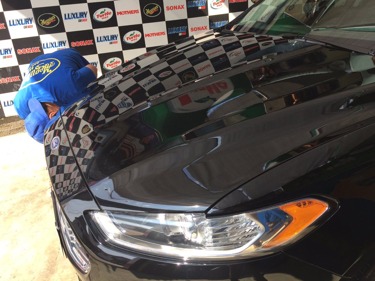 LuxuryChile's tweet photo. Trabajo terminado 💪🏼 #luxurycarwash #antofagasta #meguiarsnxt #chile #fordfusion https://t.co/fSxzSeV3Ri