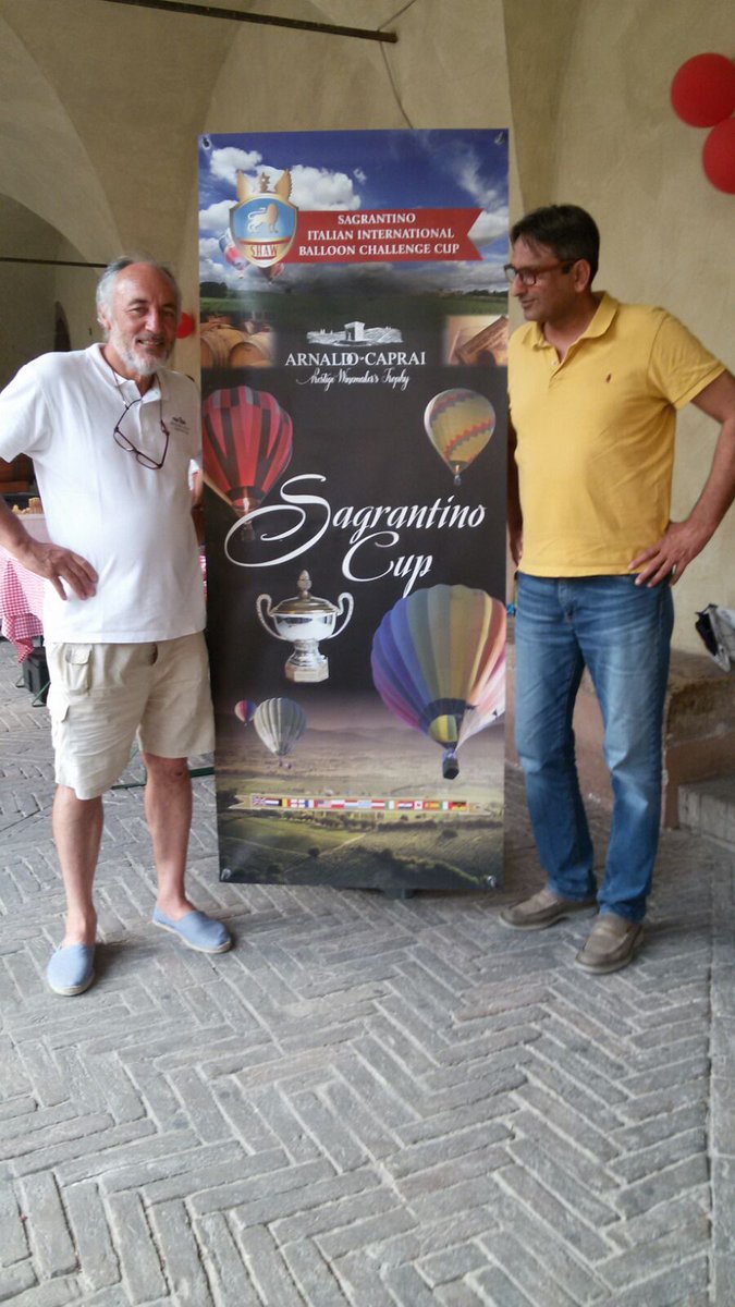 Sagrantino Cup 21/30 luglio: raduno internazionale di Mongolfiere sulle terre del Sagrantino insieme a Ralph Shaw.  Che emozione e brivido.