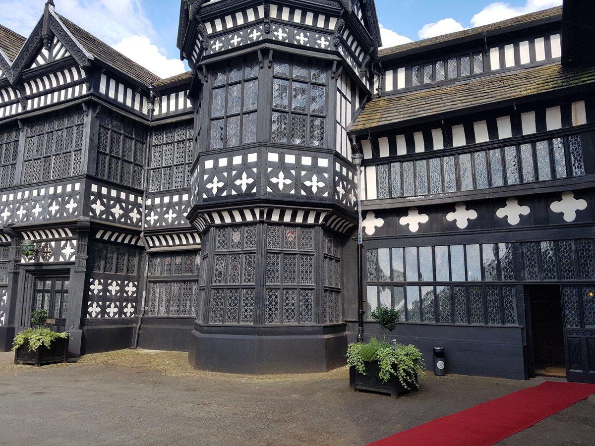 Huge Congratulations to the new Mr. and Mrs. Peters who married at sister site Bramall Hall today