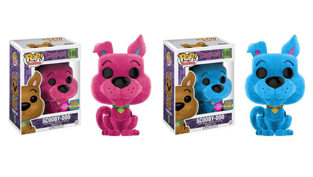RT &amp; follow <a href="/OriginalFunko/">Funko</a> for the chance to win a pair of  #SDCC Pop Up Shop  exclusive flocked Scooby-Doo Pop!s!