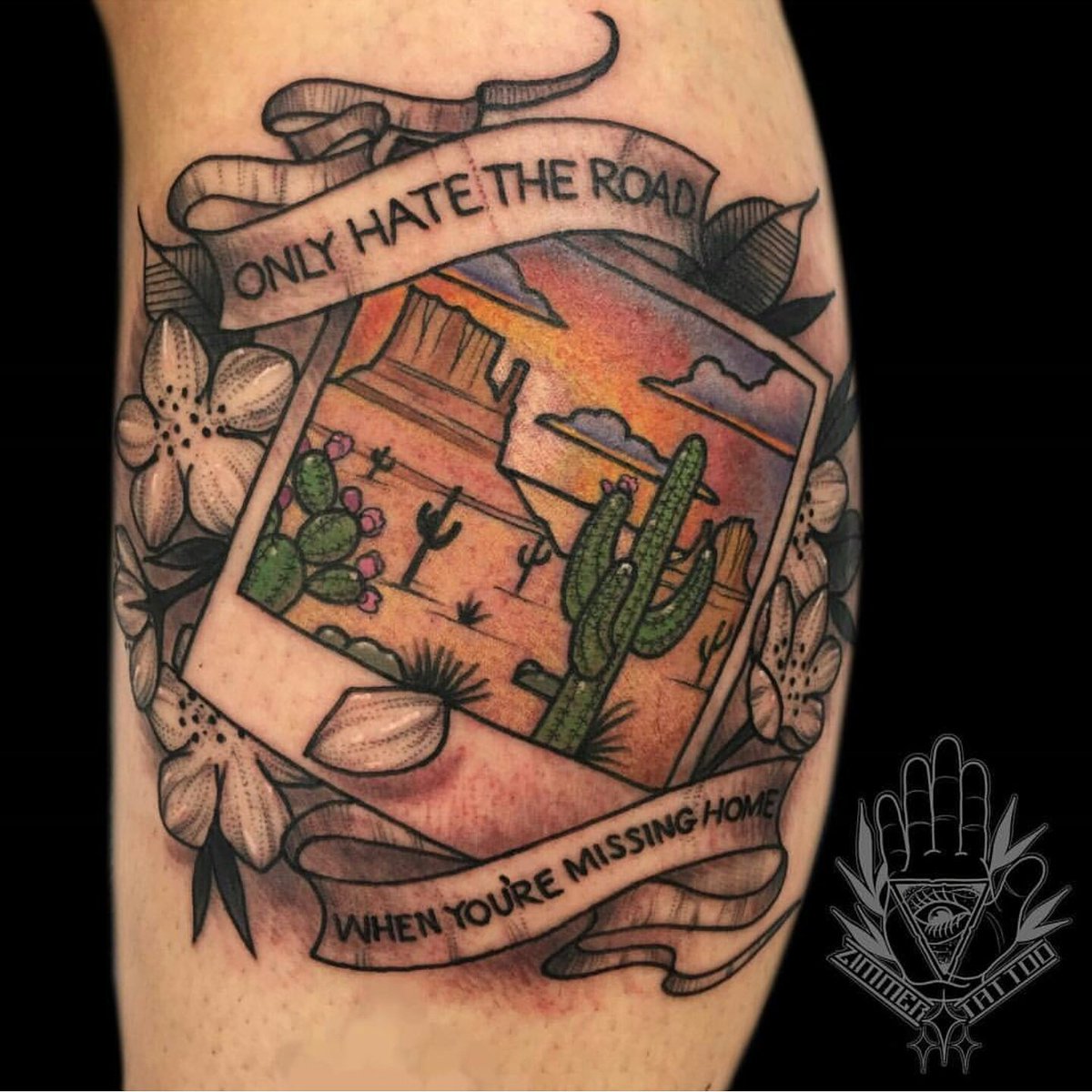 HHTattooLV's tweet photo. Rad little #neotraditional #polaroid tattoo done by resident artist #mikezimmer
#hhtattoo #hhtattoolv #hhtattoolasvegas https://t.co/SzpQiz8MMi