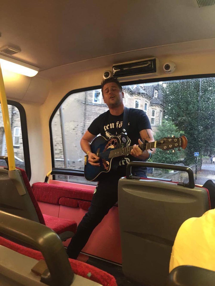The penultimate set of the day has started on The Hallam Shuttle! Dog Coffee is now playing! #tramlineSHU #Tramlines2017 #DiscoverTramlines