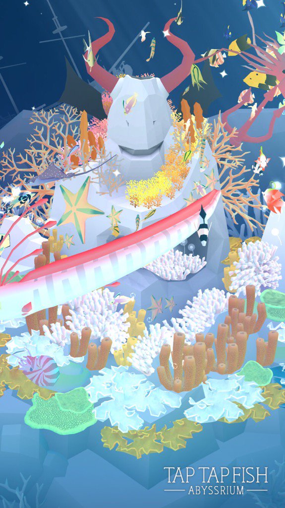 maaackboy's tweet photo. 私のAbyssRium:) 
#taptapfish
Download: https://t.co/q1wVqcQFtt https://t.co/Ow3YOm2G6Q