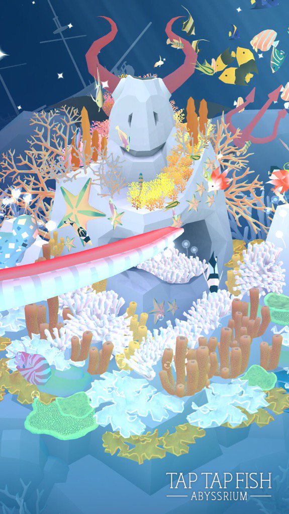 maaackboy's tweet photo. 私のAbyssRium:) 
#taptapfish
Download: https://t.co/q1wVqcQFtt https://t.co/V82zMv6tKD