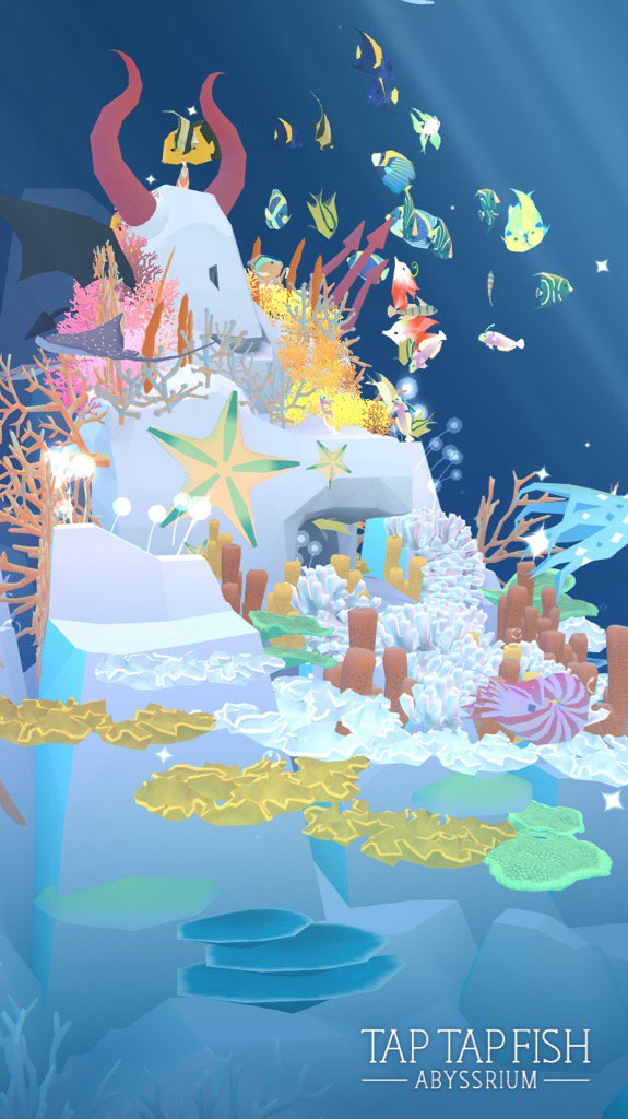 maaackboy's tweet photo. 私のAbyssRium:) 
#taptapfish
Download: https://t.co/q1wVqcQFtt https://t.co/EHjtavHfzf