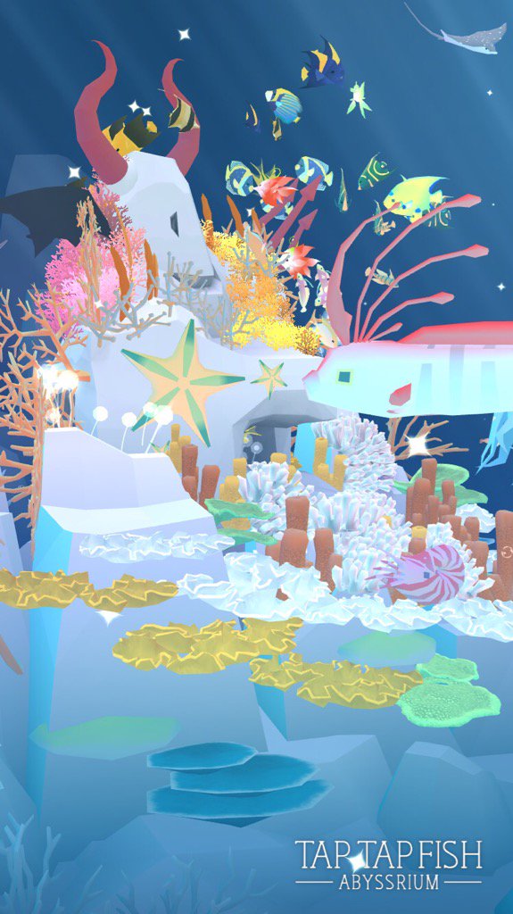 maaackboy's tweet photo. 私のAbyssRium:) 
#taptapfish
Download: https://t.co/q1wVqcQFtt https://t.co/98llqvKpJ7