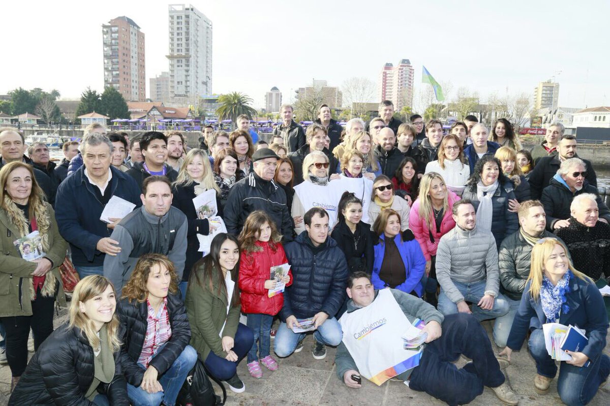 Arrancó el #TimbreNacional en Tigre junto a <a href="/Guillodietrich/">Guillo Dietrich</a> y <a href="/gladys_gonzalez/">Gladys Gonzalez</a> #JuntosEsPosible