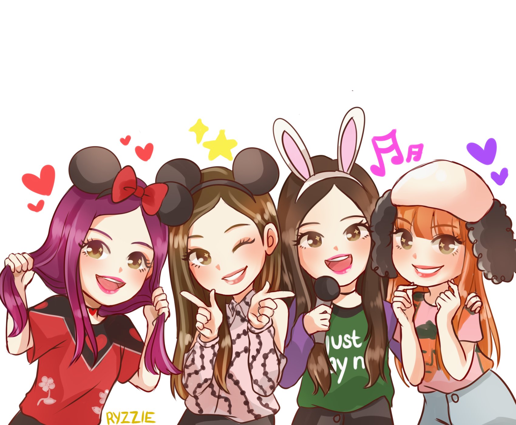BLACKPINK Art Чиби