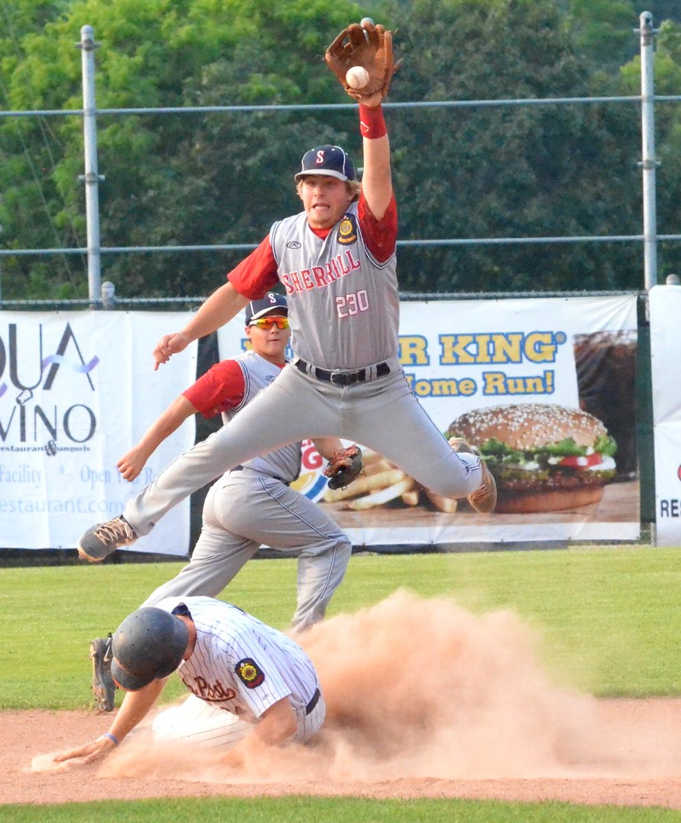 OneidaSports's tweet photo. #LegionBaseball: @SLegBaseball wins District 5 championship with wild comeback win over Smith Post. 
https://t.co/MKRzFflzw8 https://t.co/EHyvZQ35xq