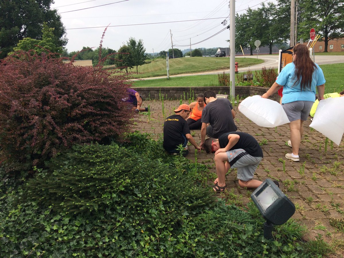 DeMolayWM's tweet image. Time to remove some weeds and help the lodge look a little nicer