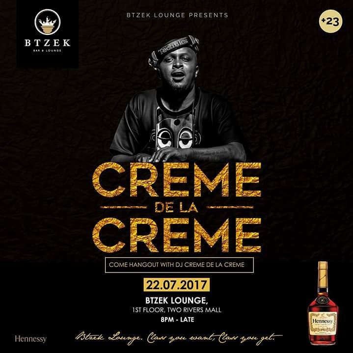 TwoRivers_KE's tweet photo. It's going down tonight at Btzek Lounge with DJ Creme De La Creme! Tell your squad to bring their squad. #TwoLit 🔥🔥 https://t.co/yas32OmsPL