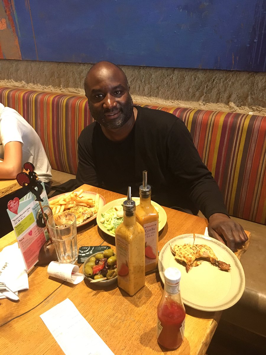 WayneBoxing's tweet photo. Let's do this!! #munchup #brunchup #bigportion @NandosUK https://t.co/cbaNEom7jS