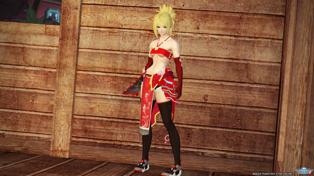 足柄さん 飢えた狼 Pa Twitter 軽装鎧モーさん チューブトップは例のポーズと合うわぁ