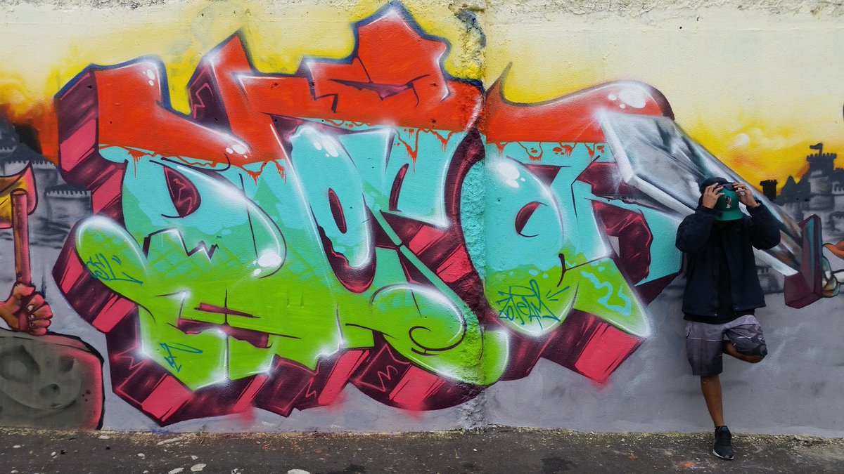 blopa91's tweet photo. Uma das pinturas realizadas em #Curitiba esse ano .

#graffitiart #streetart #graffiti #blopa #blopaone https://t.co/rASlktztBW