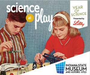 IndianaMuseum's tweet photo. NOW OPEN // Chemistry sets, science toys & so much more! Science at Play is open through 1/15. https://t.co/etSij9b1dr #ISMscience https://t.co/V9YIqg5CMp