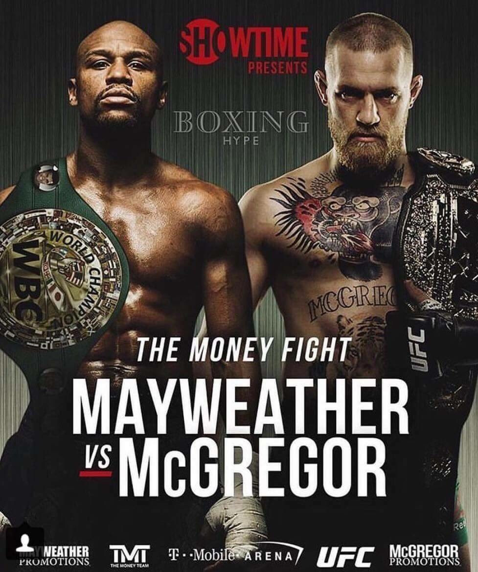 Gr8 news 4 Indian #boxing &amp; #mma #UFC fans as #SonyEspn will be airing #MayweatherMcgregor live! #MayweatherVsMcgregor #MayMac #FlyodConor