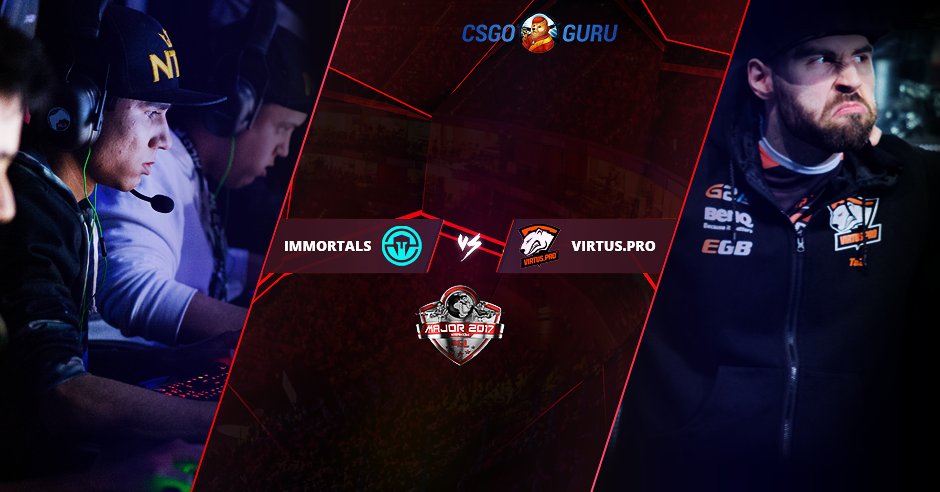 OFFMgg's tweet photo. The 2nd #PGLMajor Semi-Final will feature the great clash between @Immortals and @TeamVirtuspro!

Match Preview: https://t.co/yN1OzZyc1E https://t.co/0khrrsOc6Q