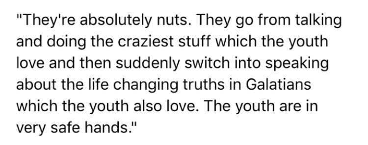 lacymel's tweet photo. D.A. Carson's assessment of Late Nite and the team @keswickyouth last week! https://t.co/dn99K1LhsM