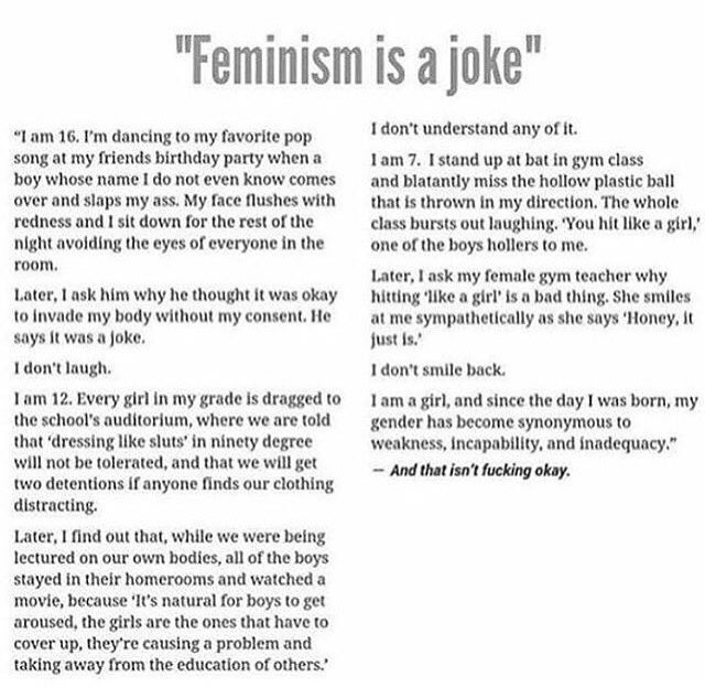 mindfulchat's tweet photo. Good read on how society conditions us to see women as weak and inferior to men. #feminism #sexism #inequality #equality #society #women https://t.co/4c9Jt4SUCh
