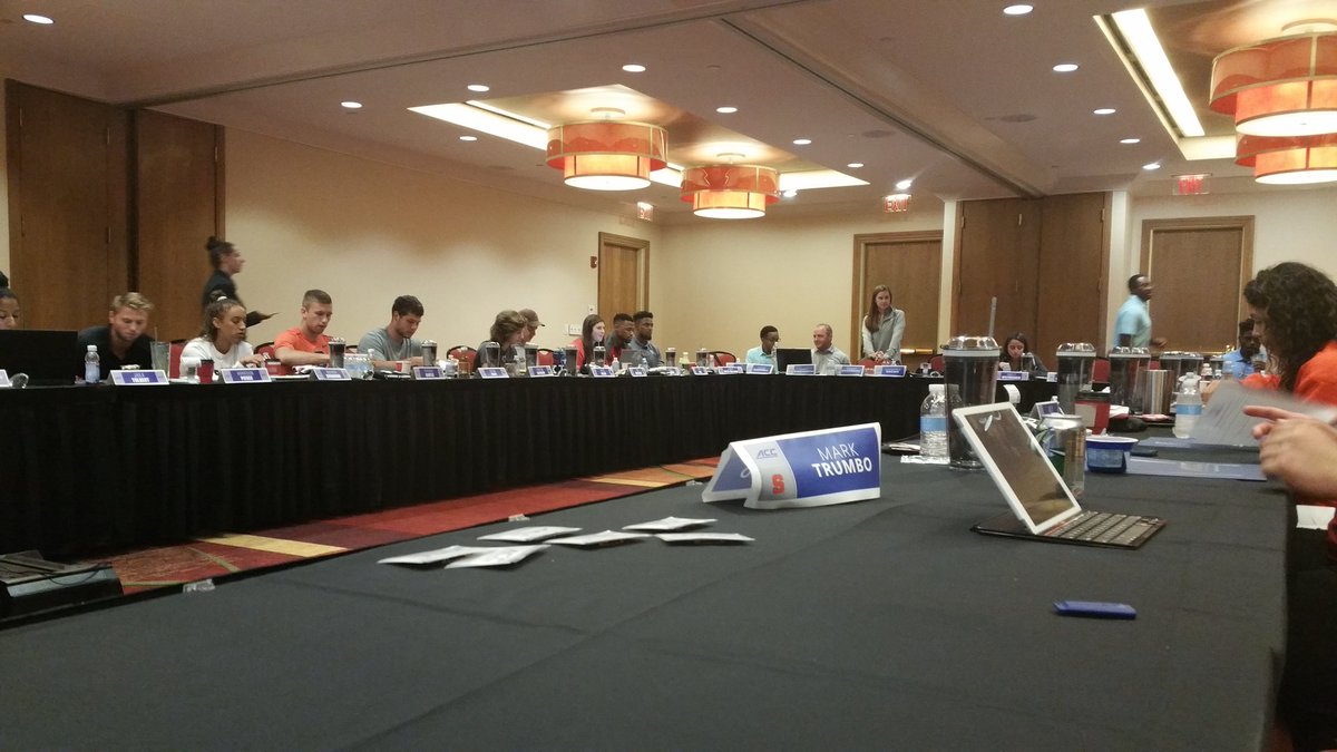 SyracuseSAE's tweet image. Time to get to business! #ACCSAAC17 #TakeACCtion