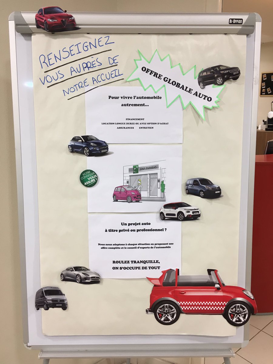 gouzigouza34's tweet photo. L'OFFRE GLOBALE AUTO au cœur de notre offre du moment ! Agence d'ANTONY centre #offreglobale auto #BNPParibas #LLD #LOA @MassyCac https://t.co/xsdARa5k5r