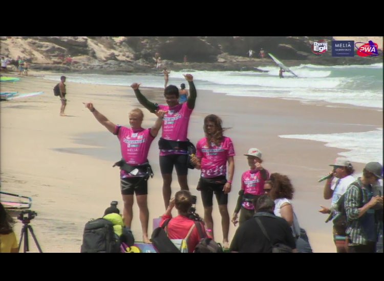 Ooh yeah! 2nd place in the first singel for Amado! Now on to kick it up in de double! Go Boyz! #pwaworldtour