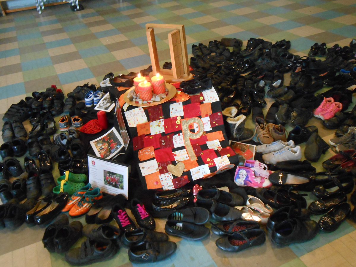 Our shoes continue their journey! A lovely way to end our school year. Thank you children <a href="/sals_shoes/">SalsShoes</a>