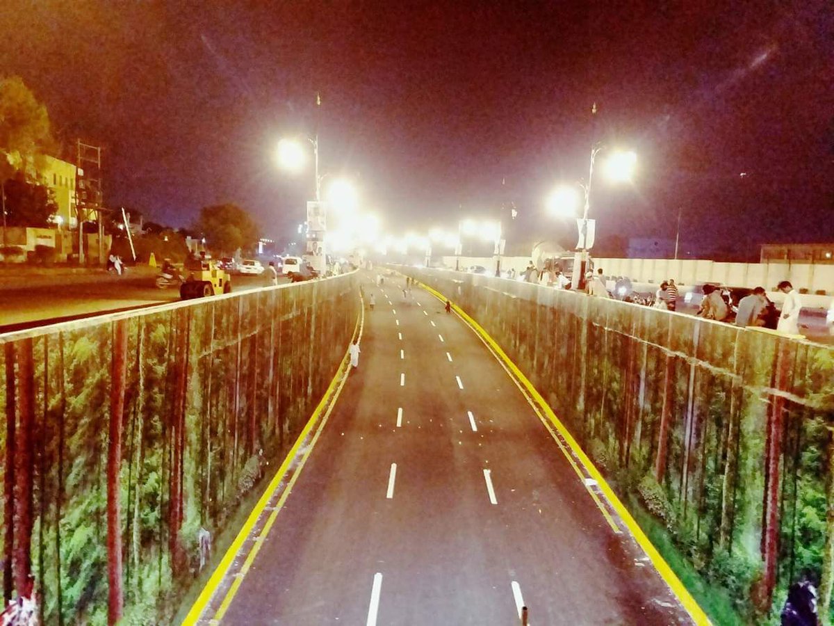 ShaikhAzamSaeed's tweet photo. #Karachi today #Drigh road underpass shahra-e- Faisal inaugurated by Bilawal Bhutto. Due to # Vip movement traffic congestion expected. https://t.co/SJ9rGsn5kM