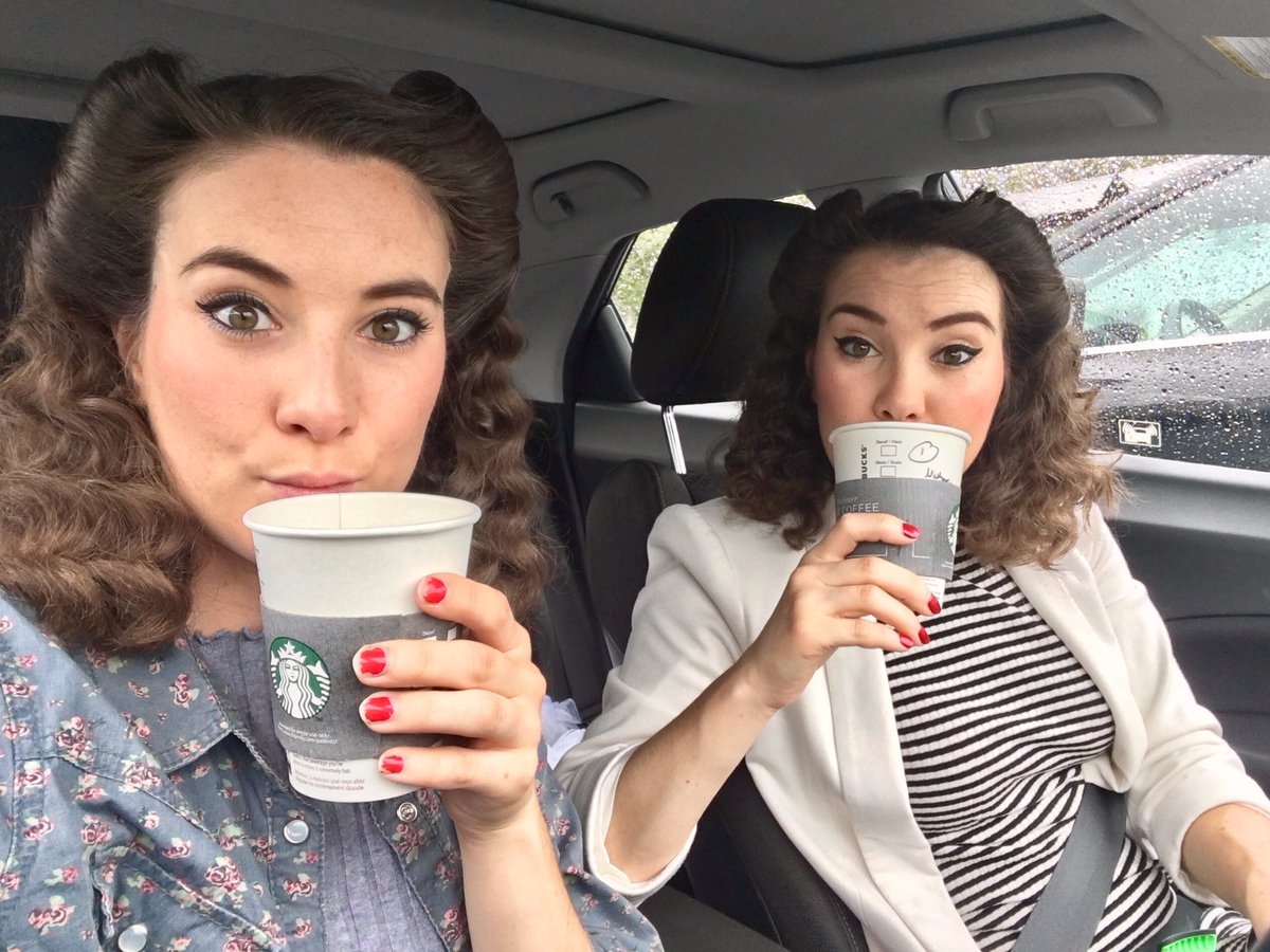 thetwinswing1's tweet photo. Road trip to Chippenham on this cold and rainy day ๐ฆ๐จ #timefor #starbucks #teabreak #twinsontour #carselfie #toadtrip #rafevent #summerball https://t.co/bIMFPl8FV5