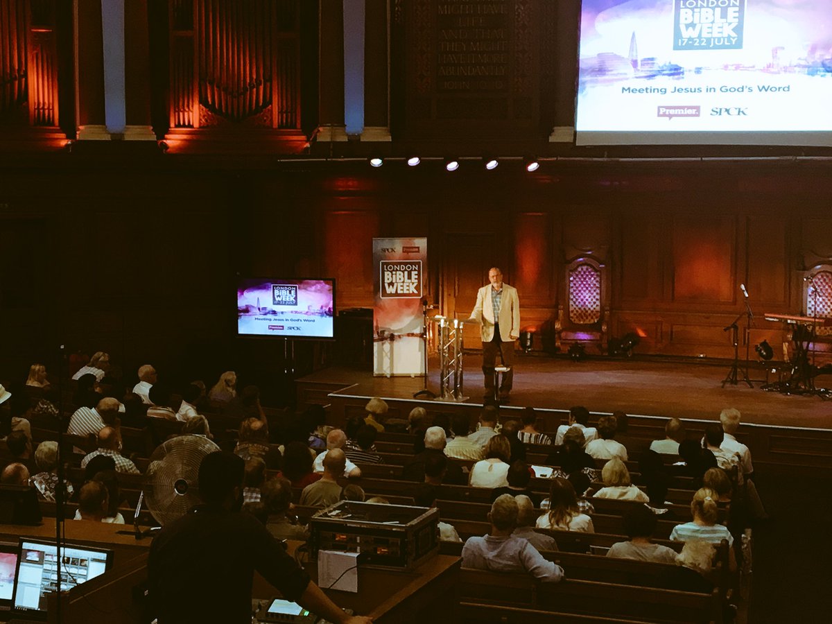 PremierRadio's tweet photo. Time for the Q&A for @profntwright #LondonBibleWeek https://t.co/h1bm84zh3z