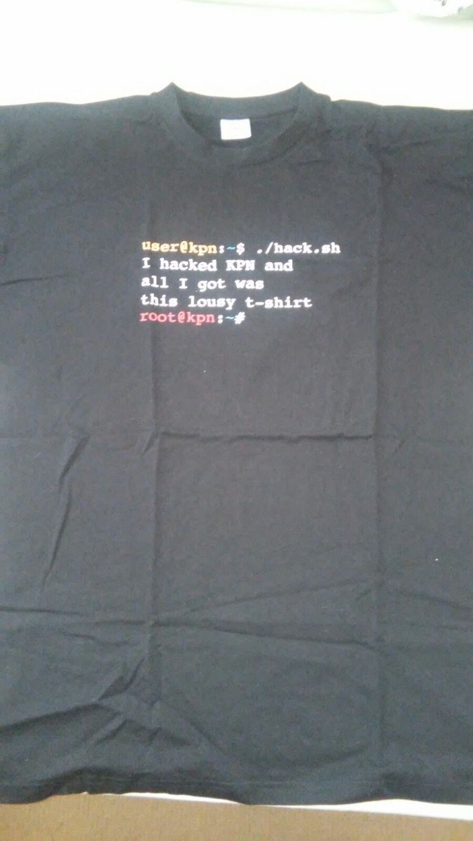 Thanks <a href="/KPN/">KPN</a> for the t-shirt and thanks <a href="/BOEFII/">BOEF</a> for helping me develop the skill :')