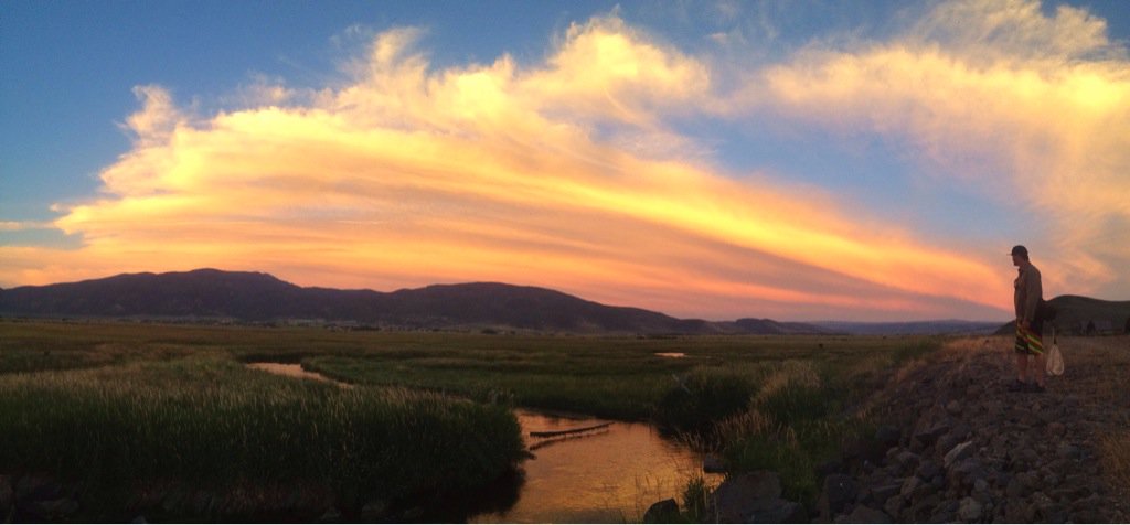 Friday night lights #flyfishing